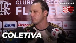 BRUNO PIVETTI | COLETIVA P&Oacute;S-JOGO | BANGU 2 X 1 FLAMENGO | CAMPEONATO CARIOCA (14/01/26)
