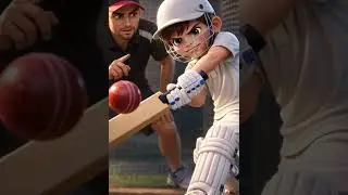 From a Small Dream to a Big Star 🏏🌟 | Bedtime Story for Kids | StoryGlow AI