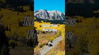 Kebler Pass in the Fall 🍁 #keblerpass #colorado #visitcolorado