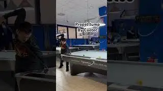 Propel Jump Cuetec!🎱 #billiards #ball #sharksbilliards #worldbilliards #cuetec #pool #eurobilliard