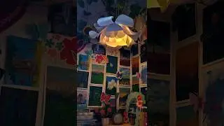Easy paper flower lamp✨ #diy #craftideas #artandcraft #diwalidecor #diwali2025 #art #craft #handmade