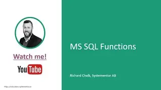 MS SQL Server Functions