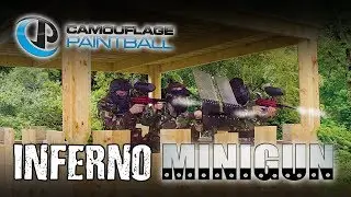 Camouflage Paintball - Inferno Minigun Movie
