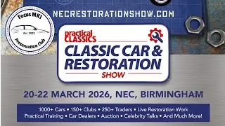 Клуб любителей Focus MK1 Preservation Club представлен на выставке NEC! (Код скидки в видео)