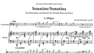 Bertold Hummel - Sonatina, Op.69b for Double Bass and Piano (1979)