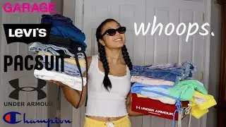 I only buy clothes when they're on SALE... -a fun lil summer clothing haul :)