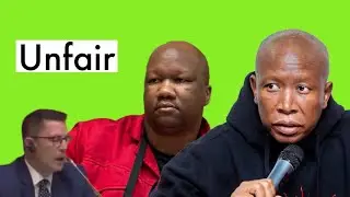 EFF getting UNFAIR TREATMENT in Parliament