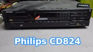 Philips CD824 spectrum analyzing and recap