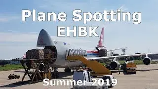 Plane spotting Maastricht Aachen Airport EHBK (Summer 2019)