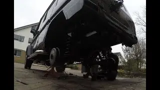 Remounting rear axle G class G klasse Geländewagen part 1