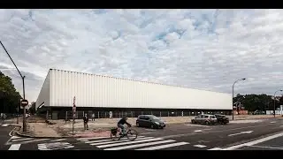 Proceso de remodelaci&oacute;n y montaje de la fachada del Estadio El Plant&iacute;o