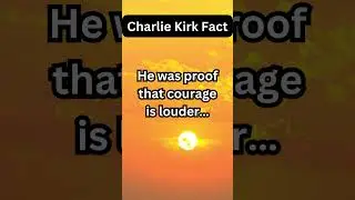 He Was Proof That Courage Is Louder Than Money or Power #charliekirk #charliekirklegacy