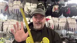 How To Size Lacrosse Gloves - watch til the end