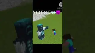 Warden Vs Me.. 😨😱 #minecraft #minecraftshorts