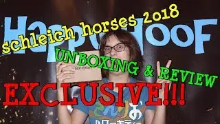 EXCLUSIVE SCHLEICH HORSES 2018 - UNBOXING & REVIEW - GABBY VALAI