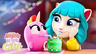 All Episodes of Season 1! 💖 Talking Angela: In The City 🌟 Cartoons for Kids | LIVE