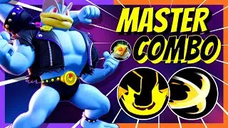 Pokemon Unite Gameplay | Machamp Master Rank Battle | Dynamic Punch and Cross Chop Combo