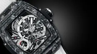 HUBLOT - SPIRIT OF BIG BANG TOURBILLON CARBON WHITE
