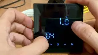 Настройка терморегулятора Celtic DS M3H Black