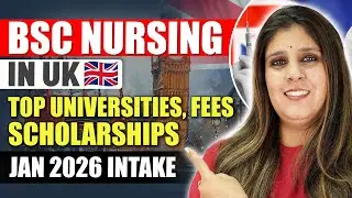 BSc Nursing in UK | Top Universities, Fees, Scholarships - Jan 2026 Intake