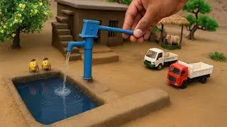 &ldquo;How to Make Miniature Clay Village Model | Clay Hut, Handpump & Cow | Easy Clay Art Tutorial&rdquo;