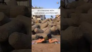Upgrade your yoga game!🌟 See Coreasan&rsquo;s AcuTech Mat in action&mdash;watch now! #YogaUpgrade #coreasana