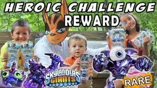 Real Heroic Challenge Mega Reward - 6 Rare Purple Skylanders Giants - Contest Coming Soon! EB WB LR