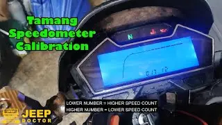 Universal Speedometer Calibration