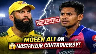 Moeen Ali Breaks Silence on Mustafizur Rahman Controversy | Big Statement #cricket #ipl #bcci #news