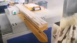 Pallet Stringer Notching Machine #pallet #machine #notching