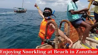 Tanzania | Zanzibar vlog - 3 | Stone Town | Experiencing Snorkeling  for the first time | Country 38