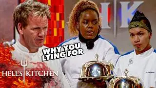 Jen Forces Chef to Lie to Chef Ramsay as He Rates the 20 Ingredient Challenge | Hell&rsquo;s Kitchen