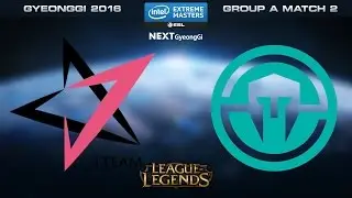 LoL - J Team vs. Immortals - Group A - IEM Gyeonggi 2016