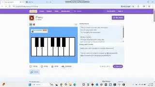 I did the piano 