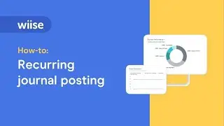 General Journal: Recurring journal posting