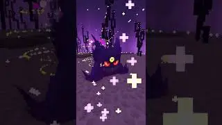 Mega Evoluci&oacute;n De Gengar (Termina mal)😂  #cobblemon #minecraft #end #megaevolution #gengar  #pokemon