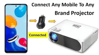 How To Connect Mobile To Any Brand Projector / How To Connect Mobile To Projector Ke Sath Kaise Kare
