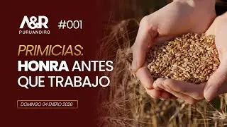 PRIMICIAS: HONRA ANTES QUE TRABAJO