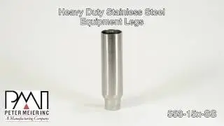 Peter Meier 553 Heavy Duty Equipment Leg Series by KitchenSource.com