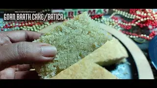 Goan Baath Cake |Batica |Goan Semolina & Coconut Cake |Christmas sweets