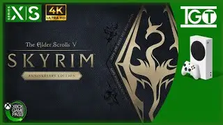 Xbox Series S | The Elder Scrolls 5 Skyrim Anniversary Edition | Review Gameplay Framerate 