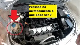 O que causa pressão no radiador?