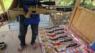 Hummer XX laras 2pLiner tes 103m. Rp 5,2jt milik Sanjaya Serang