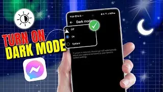 How to Turn On Dark Mode on Messenger | Enable Messenger Dark Theme