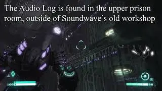 Transformers Fall of Cybertron - Chapter 9 All Audio Logs and Blueprints Guide