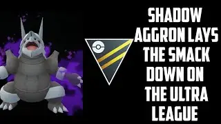 Shadow Aggron LAYS THE SMACK DOWN ON THE ULTRA LEAGUE FT payback shadow Machamp & shadow Victreebel