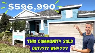 Brand New Homes Under $600k | New Construction Home Tour in Parrish Florida | Silverleaf