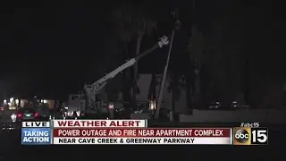 Gunshot fired from gas station leads to tree fire, power outage