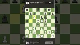 Easy Way To Trap Opponent 🤫 #chesstraps #chess #chess2025 #chesstactics #india#topchess#bulletchess