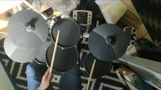 E-drum Test Millenium mps 150x with superior drummer 3
